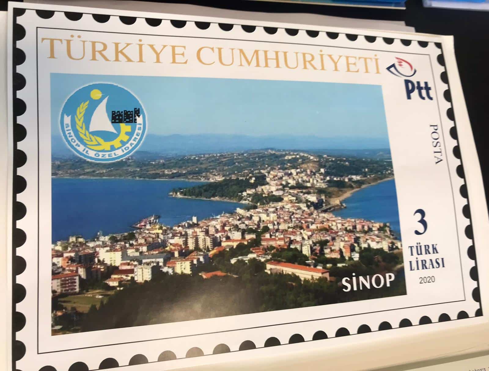 Sinop’un Tanıtımı İçin Posta Pulu Bastırıldı