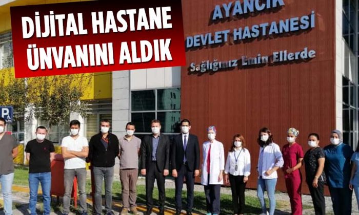DİJİTAL HASTANE ÜNVANINI ALDIK