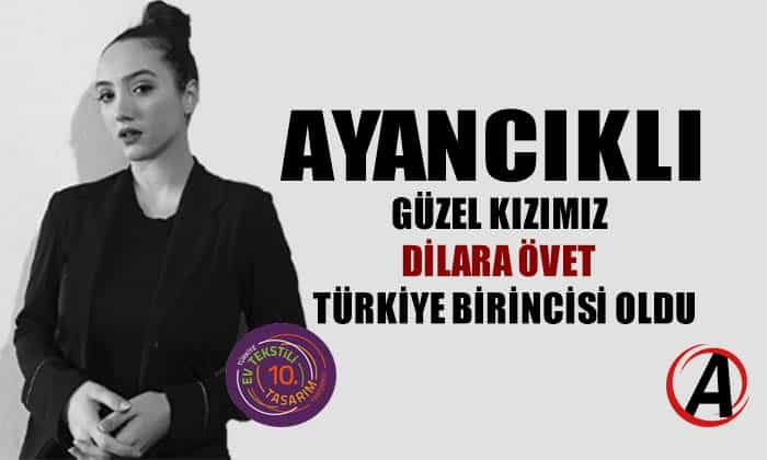 Ayancıklı Dilara Övet Türkiye birincisi oldu