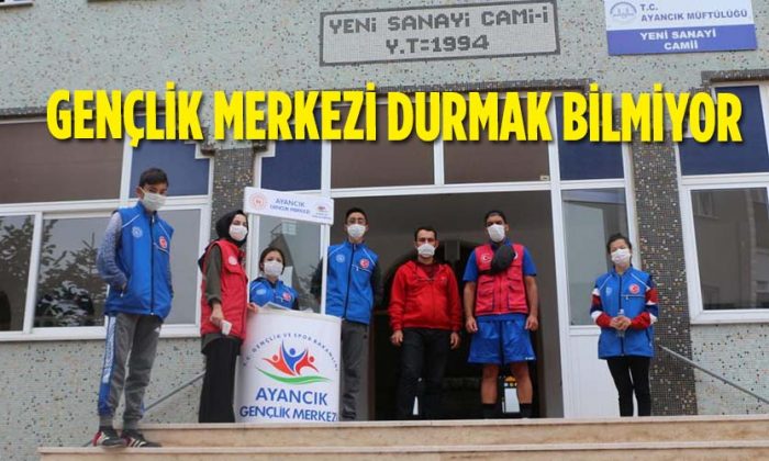 GENÇLİK MERKEZİ DURMAK BİLMİYOR