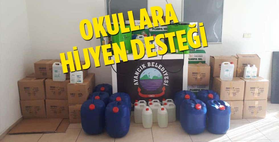 OKULLARA HİJYEN DESTEĞİ