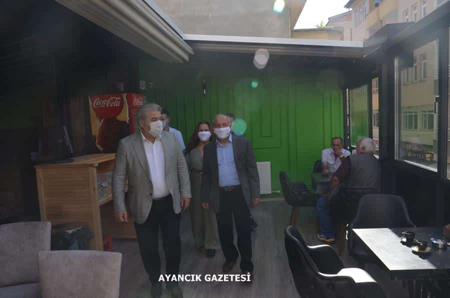 Ayancık'ta Beliz Cafe Açıldı