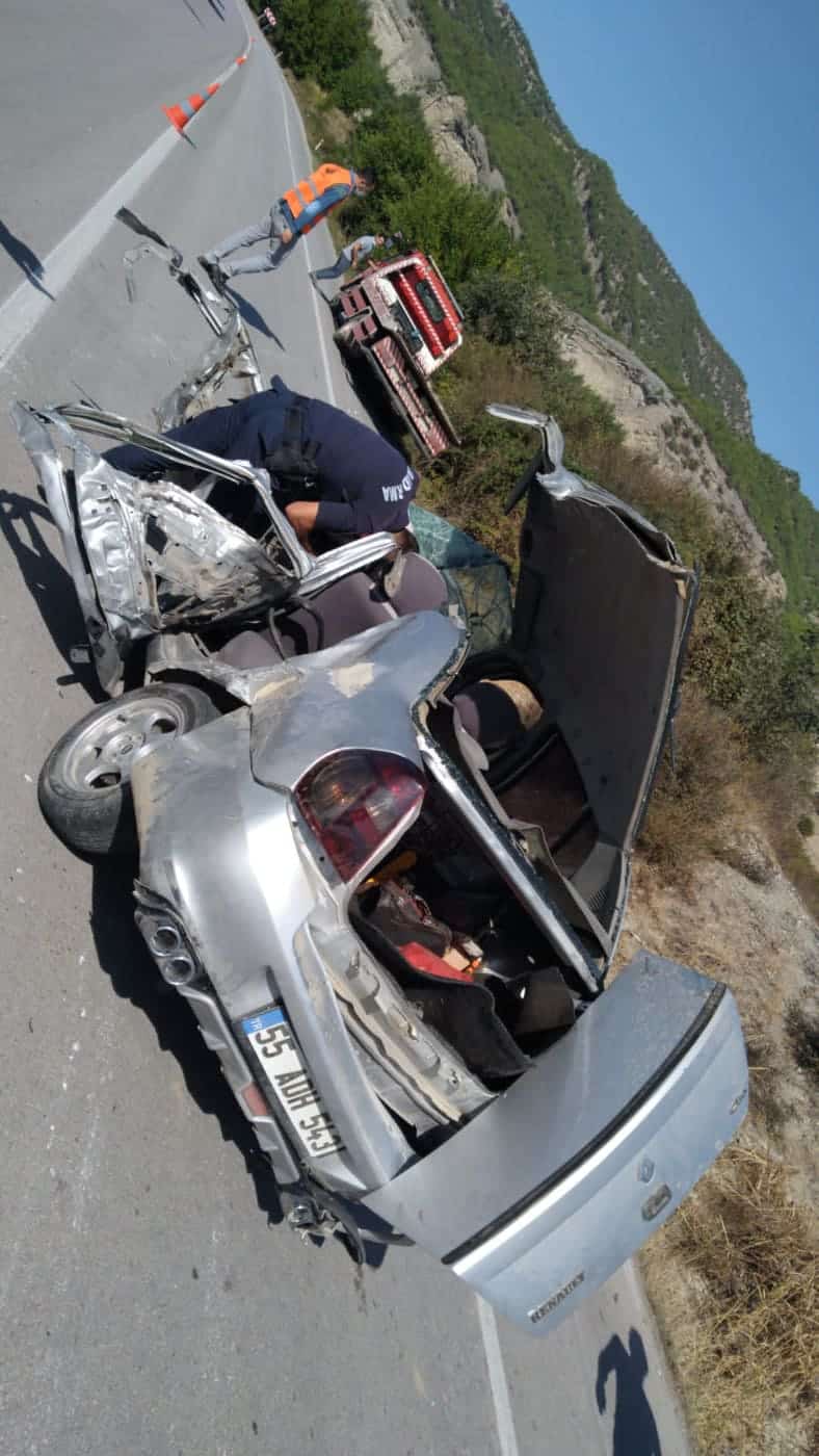 Durağan'da Trafik Kazası 1 Ölü