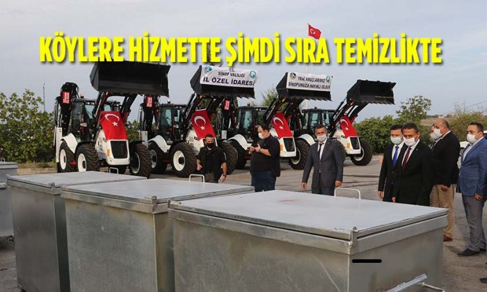 KÖYLERE HİZMETTE ŞİMDİ SIRA TEMİZLİKTE