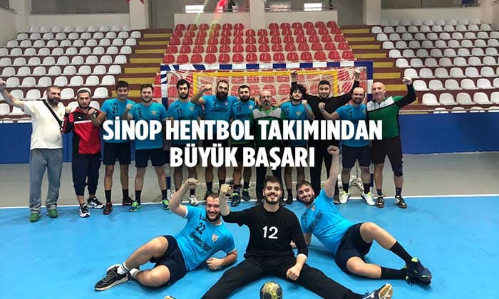 SİNOP HENTBOL TAKIMINDAN BÜYÜK BAŞARI