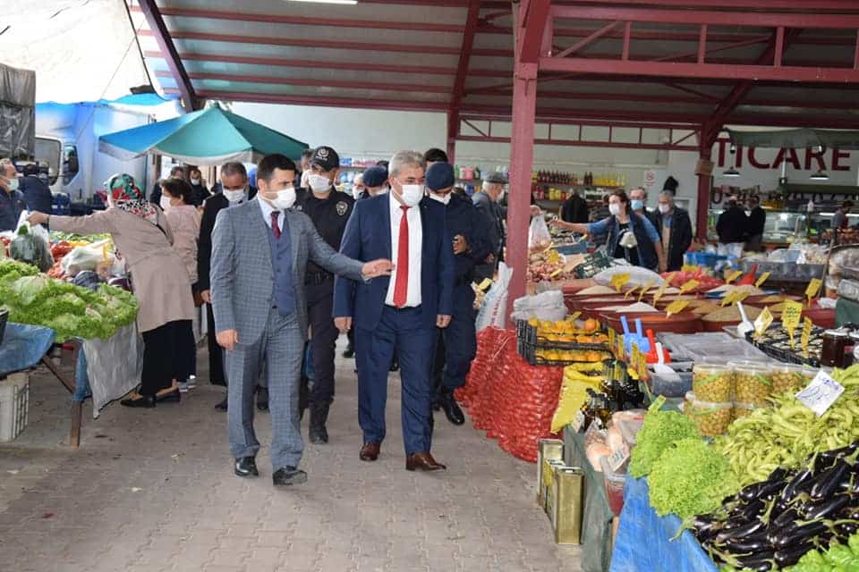 Ayancık Kapalı Pazar Yeri Denetlemelerine Devam