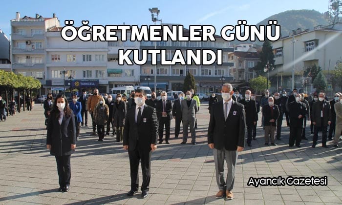 Ayancık’ta 24 Kasım Öğretmenler Günü Kutlaması