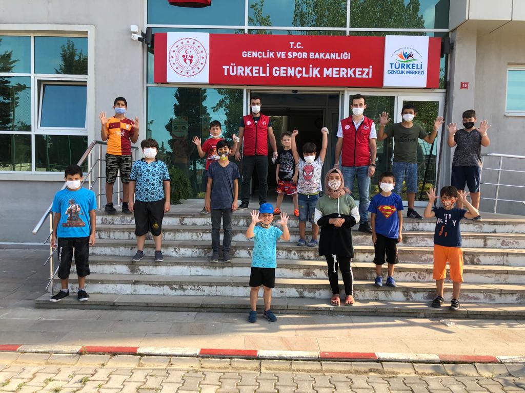 TÜRKELİ GENÇLİK MERKEZİNDEN MAVİ KAPAK ETLİNLİĞİ