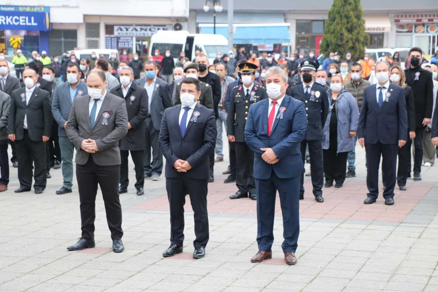 Ayancık'ta 10 Kasım Atatürk'ü Anma Töreni Düzenlendi