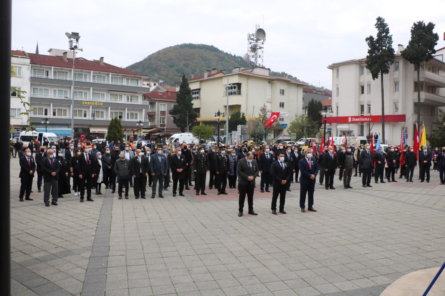 Ayancık'ta 10 Kasım Atatürk'ü Anma Töreni Düzenlendi