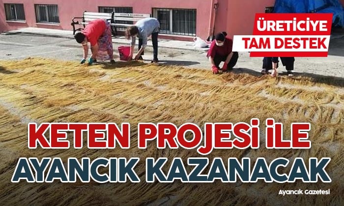 Ayancık Keteni Dokuma Kursları Devam Ediyor