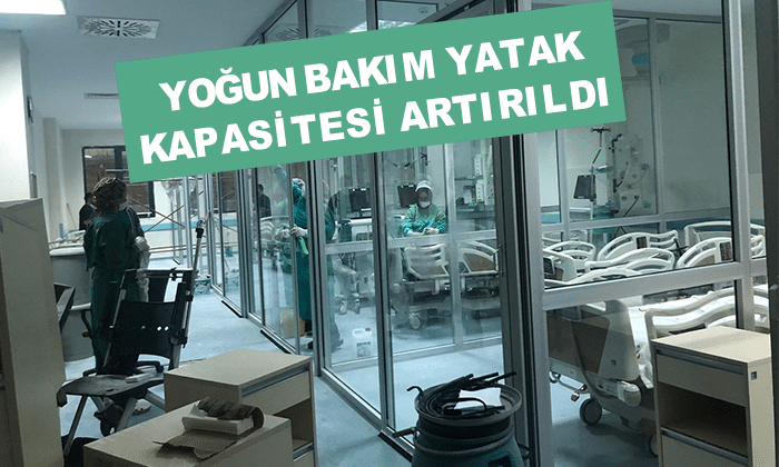 Yoğun Bakım Yatak Kapasitesi Artırıldı