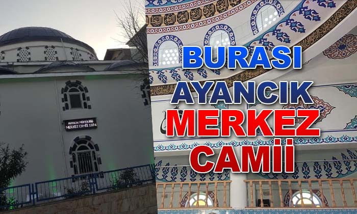 Ayancık Merkez Camii Güzelleştirildi