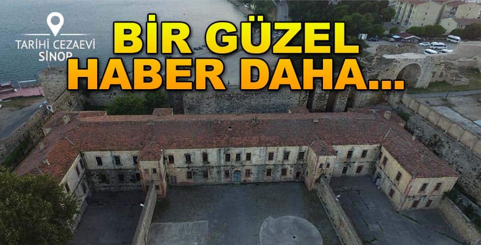 Sinop Cezaevinin etrafındaki Surlar onarılıyor