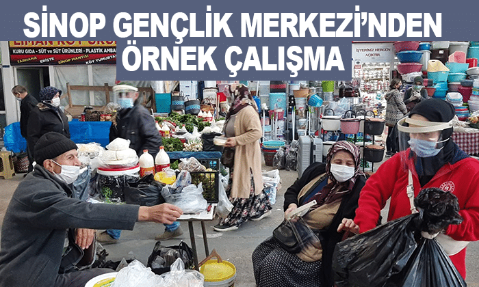 Sinop Gençlik Merkezinden Örnek Çalışma