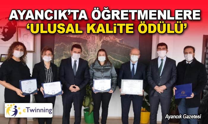 Cumhuriyet İlkokulu Öğretmenleri “Ulusal Kalite Etiketi” Aldı