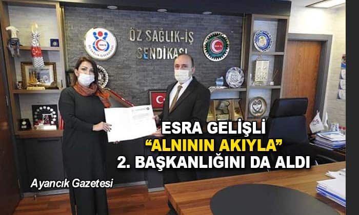 Esra GELİŞLİ İkinci Başkanlık Ünvanını da Aldı