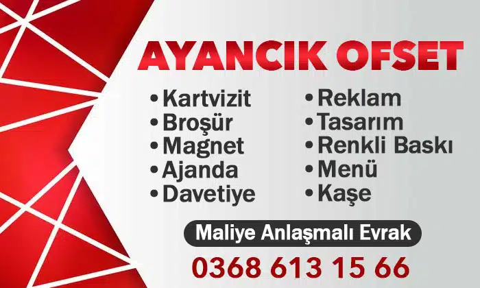 Ayancık Ofset Matbaası