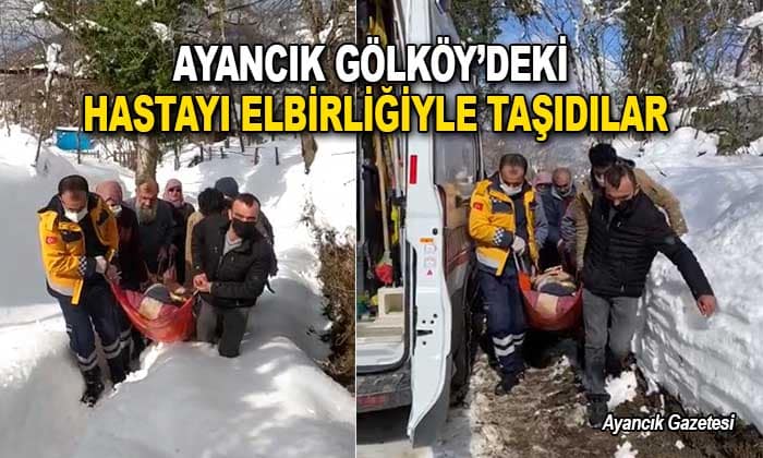 Elbirliğiyle araca taşıdılar