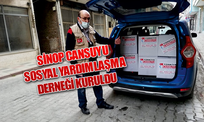 Sinop Cansuyu Sosyal Yardımlaşma Derneği kuruldu