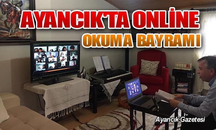 AYANCIK’TA ONLİNE  OKUMA  BAYRAMI  