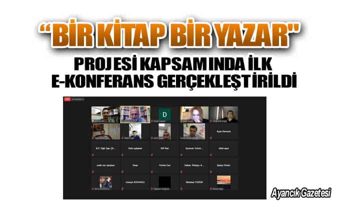 İLÇEMİZDE “BİR KİTAP BİR YAZAR” PROJESİ