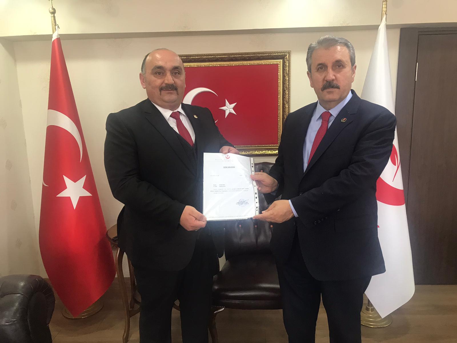 BBP Türkeli İlçe Başkanlığına Adem Ünal atandı