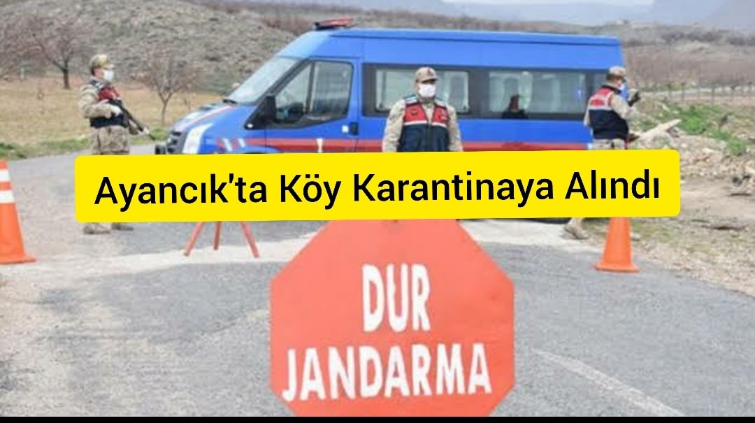 Topağaç Köyü Karantinaya Alındı