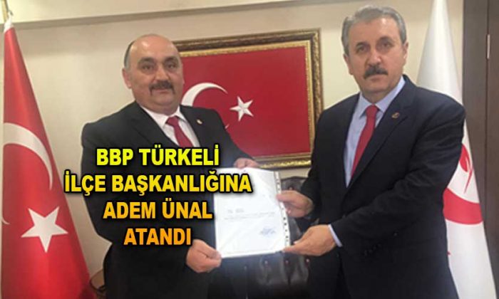 BBP Türkeli İlçe Başkanlığına Adem Ünal atandı