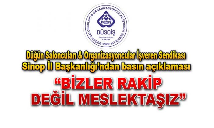 Düsoiş Sinop İl Başkanlığı’ndan Basın Açıklaması