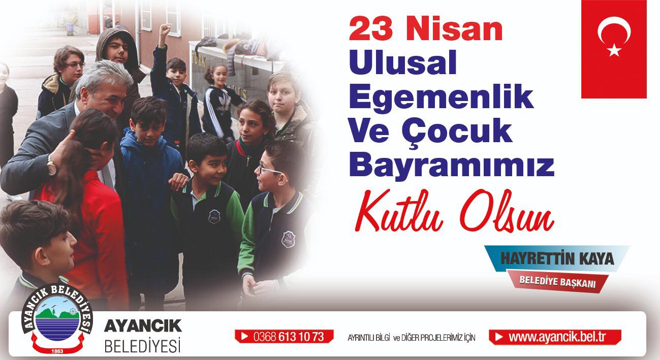 Başkan Kaya’dan 23 Nisan Mesajı