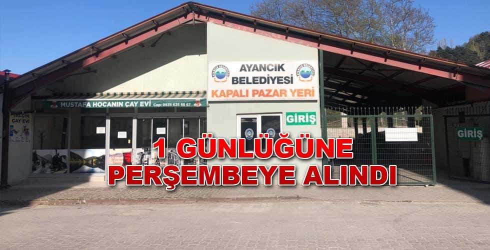 Ayancık Pazarı Perşembe Günü