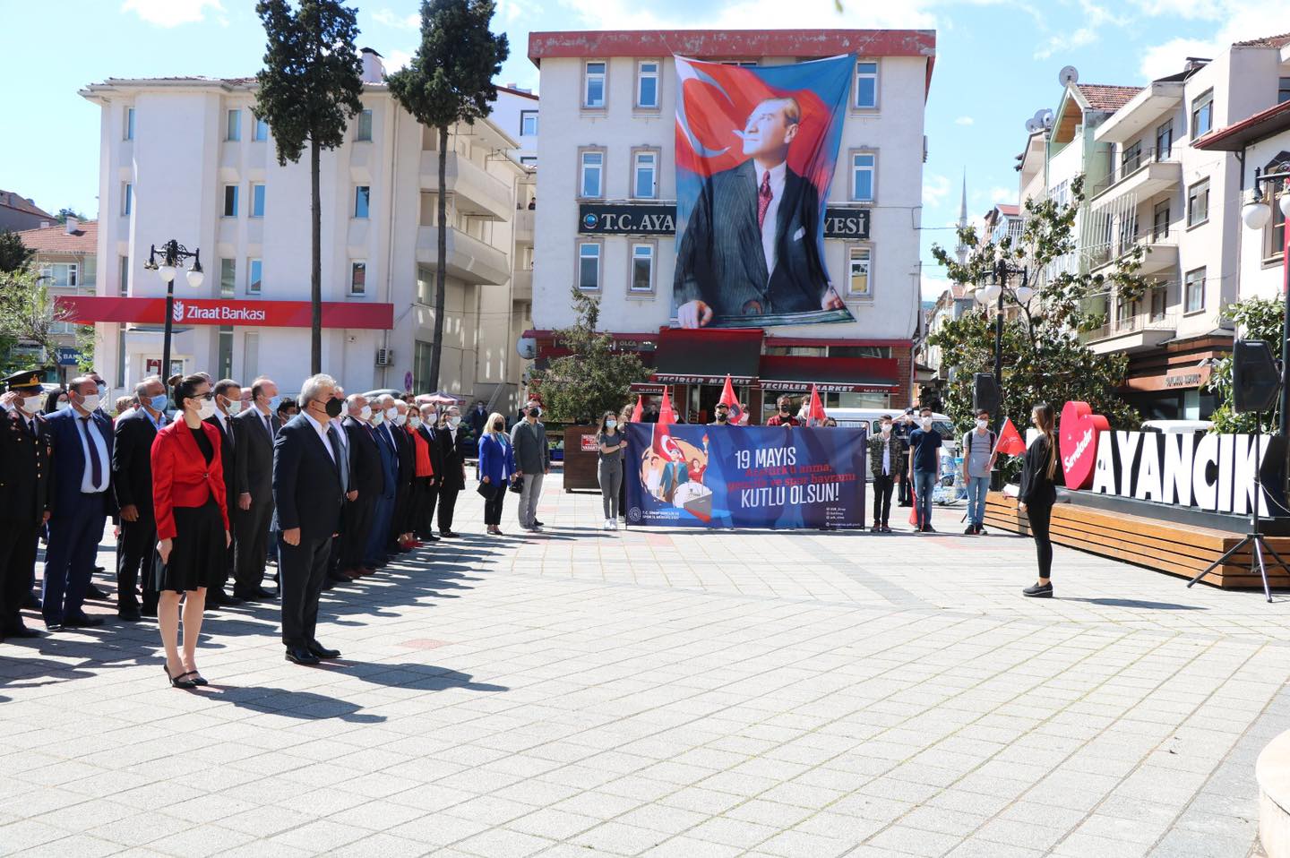İlçemizde 19 Mayıs Atatürk’ü Anma, Gençlik ve Spor Bayramı Kutlandı