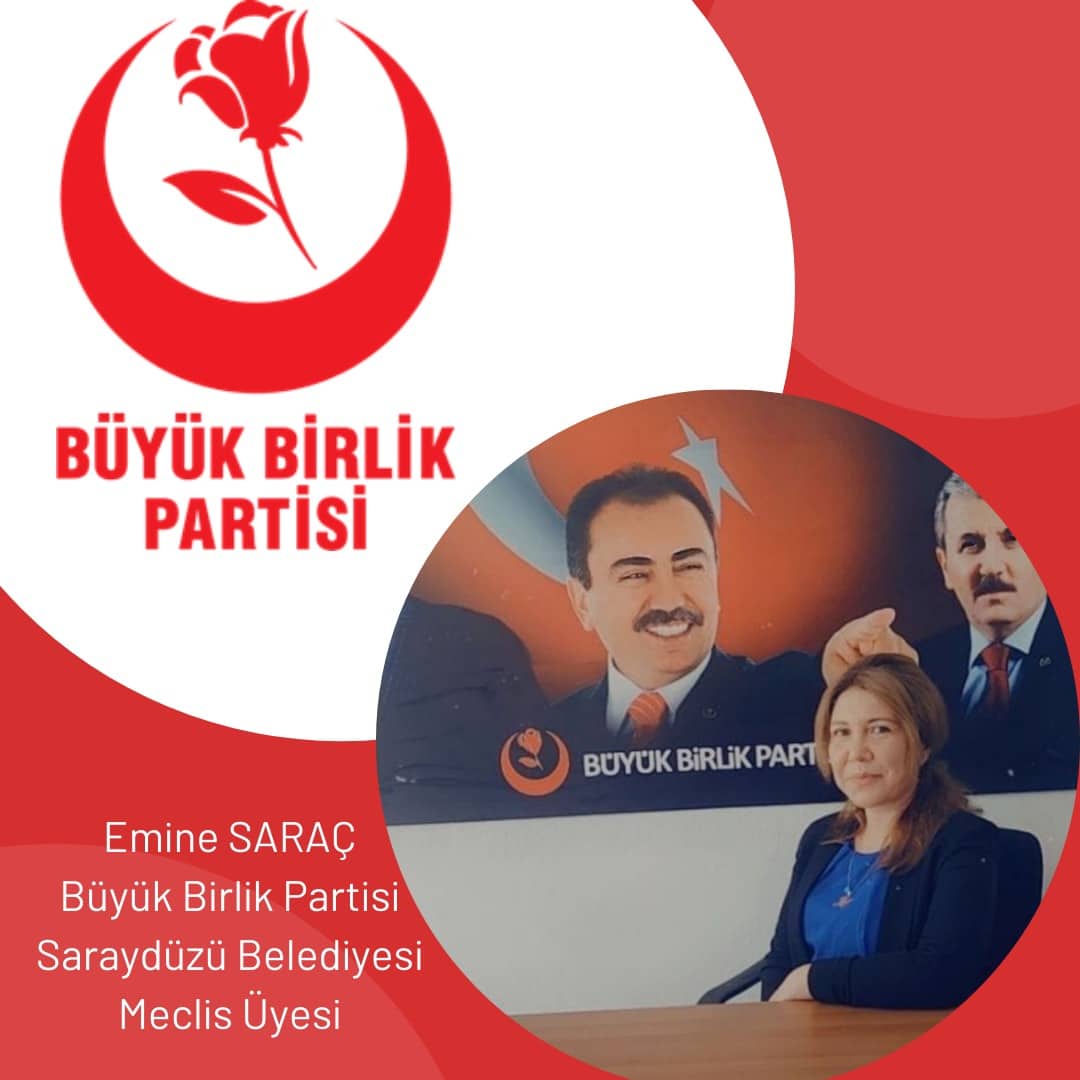 Saraydüzü İlçe Belediyesi Meclis Üyesi Saraç, Büyük Birlik Partisi’ne geçti