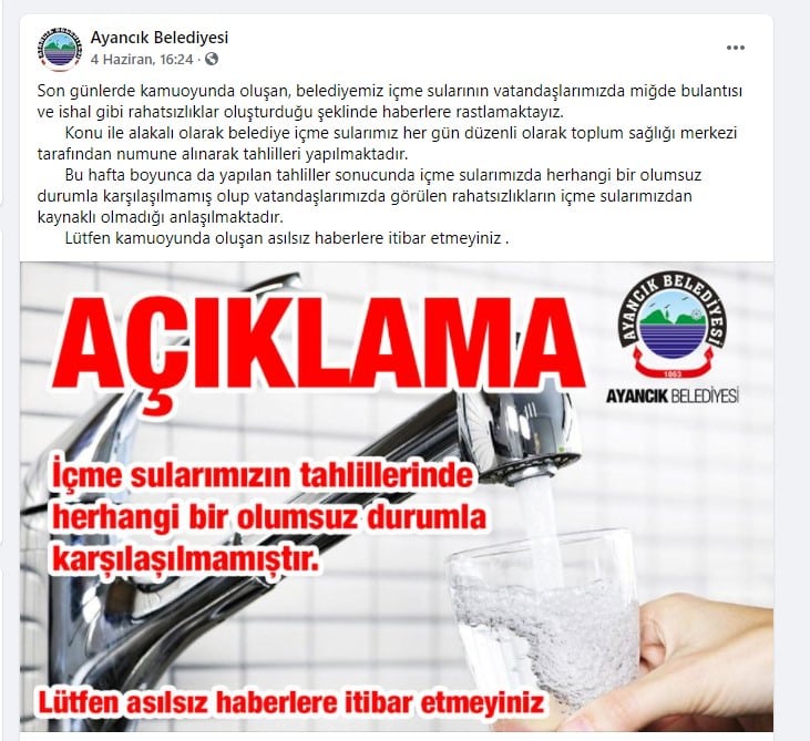 Bizim Sularımız Temiz!