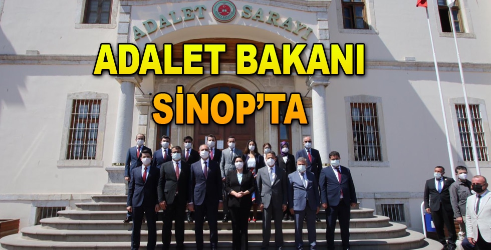 Adalet Bakanı Sinop’ta