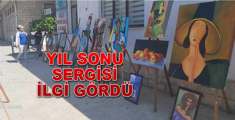 Sinop Güzel Sanatlar Lisesi Eserlerini Sergilediler