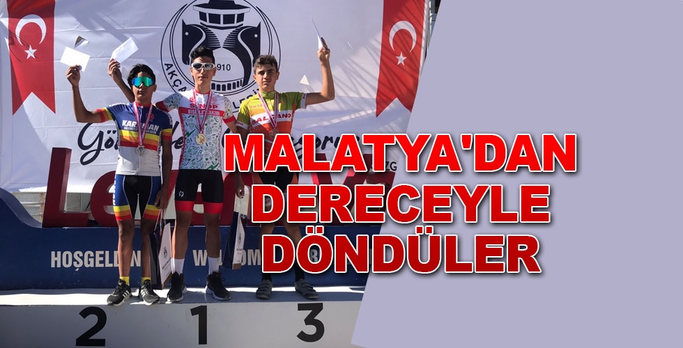 Malatya’dan Dereceyle Döndüler