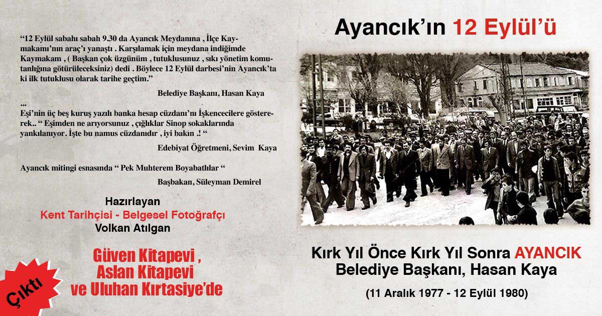 Ayancık’ın 12 Eylül’ü