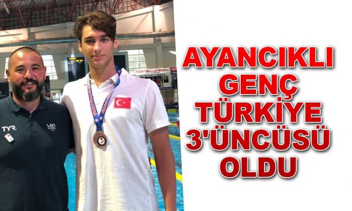Ayancıklı genç Türkiye 3’üncüsü Oldu