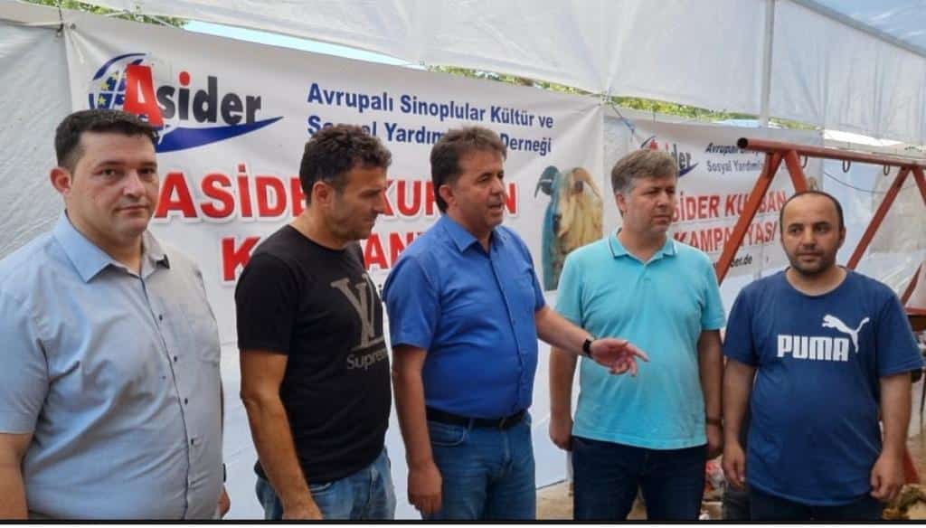 ASiDER Sinop’ta 100 kurban kesti