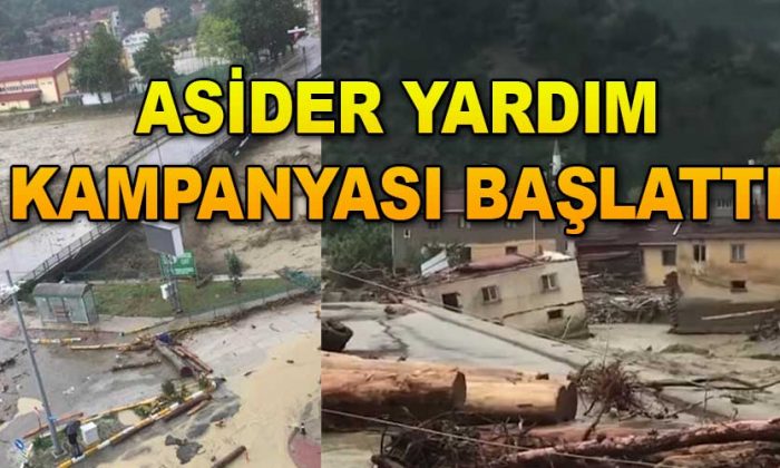 ASİDER YARDIM KAMPANYASI BAŞLATTI