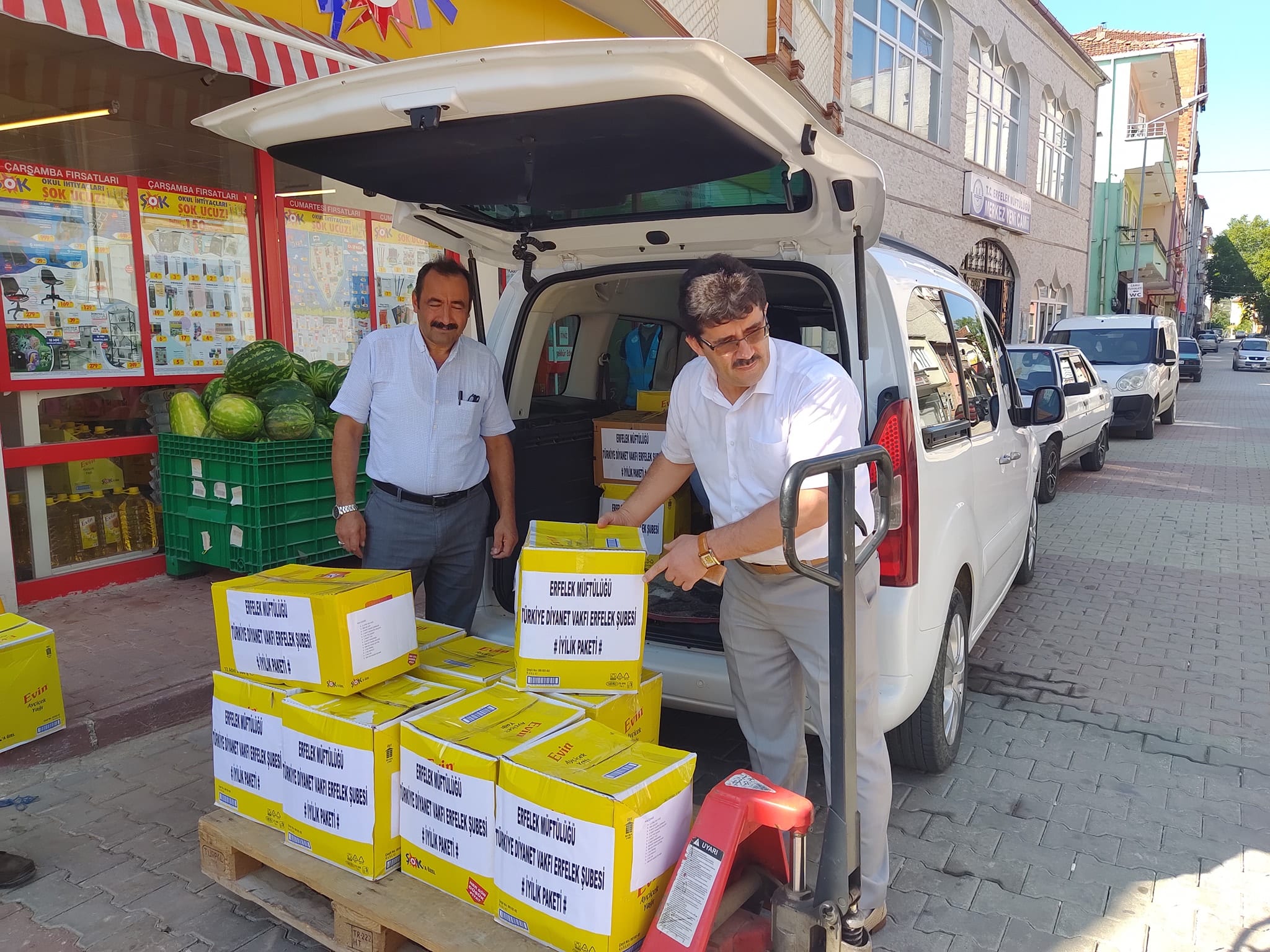 Erfelek İlçe Müftülüğü'nden Destek