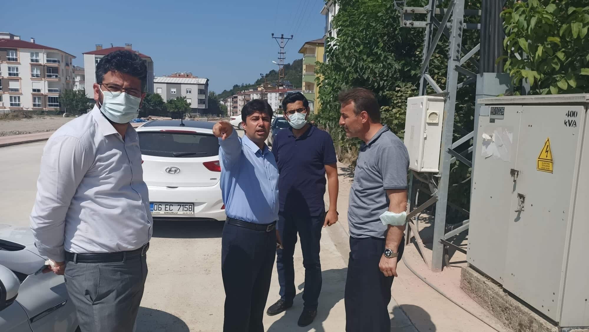 Sağlık Müdürü Reyhanlıoğlu Ayancık'ta