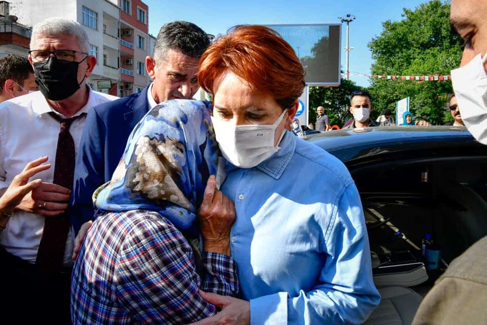 Meral Akşener Ayancıkta