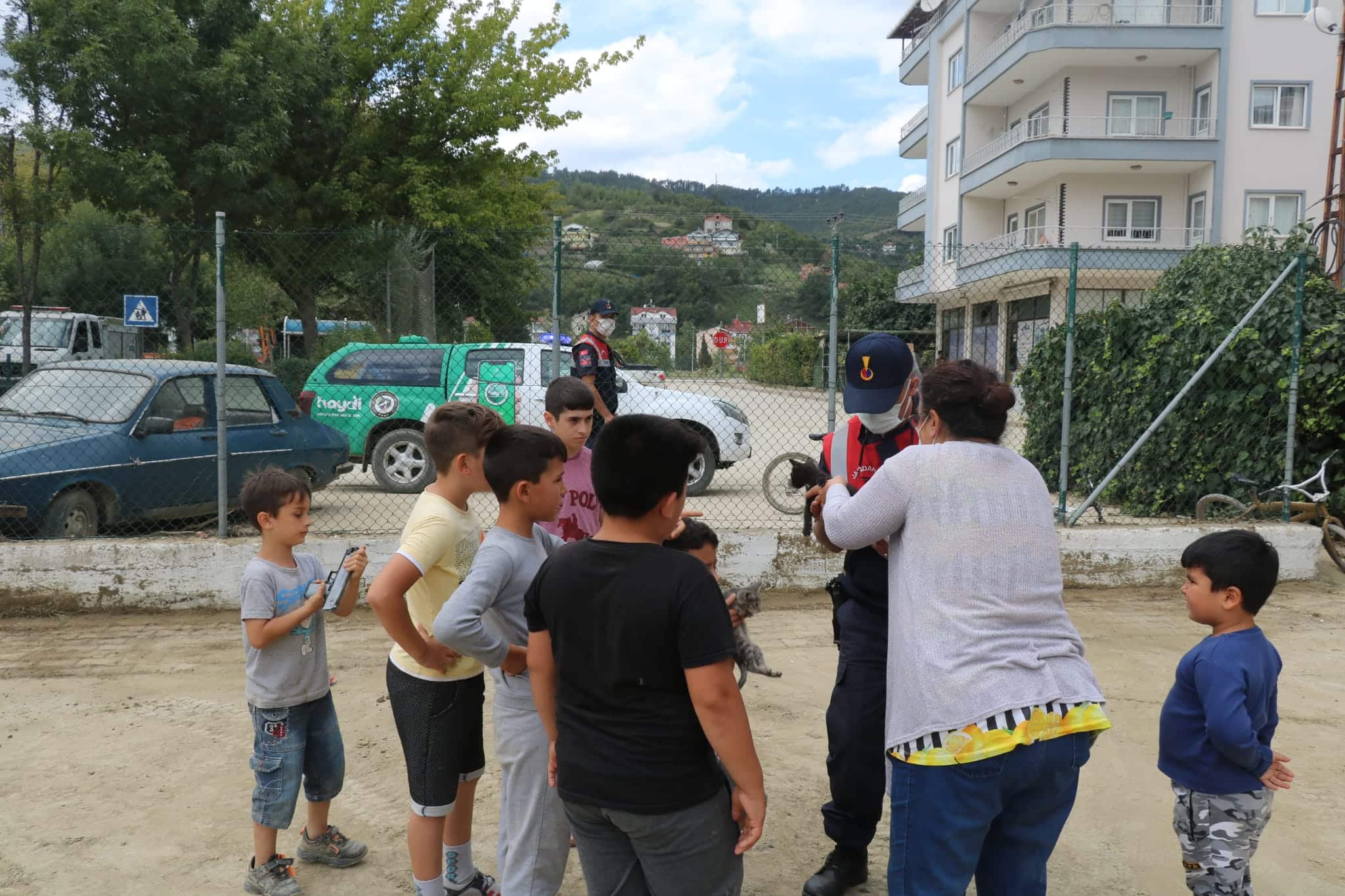 Samsun Jandarma "HAYDİ" Ekipleri Ayancık'ta