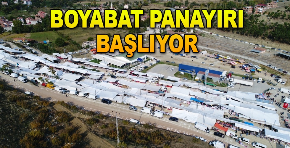 Tarihi Boyabat Panayırı Ne Zaman?
