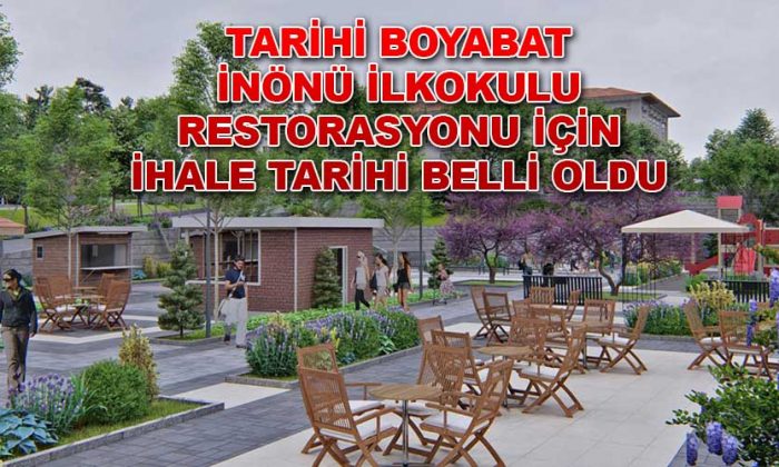 TARİHİ BOYABAT İNÖNÜ İLKOKULU RESTORASYONU İÇİN İHALE TARİHİ BELLİ OLDU