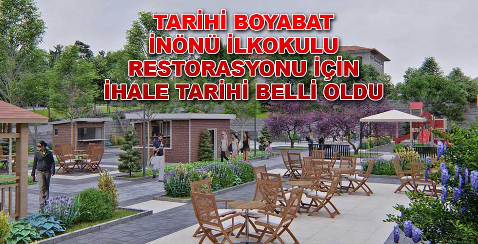 TARİHİ BOYABAT İNÖNÜ İLKOKULU RESTORASYONU İÇİN İHALE TARİHİ BELLİ OLDU