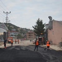 Ayancık Küçük Sanayi Sitesi'nde yollar yenileniyor